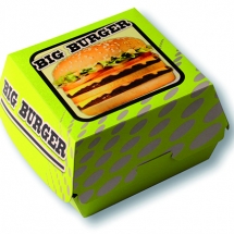 Boite big burger vert