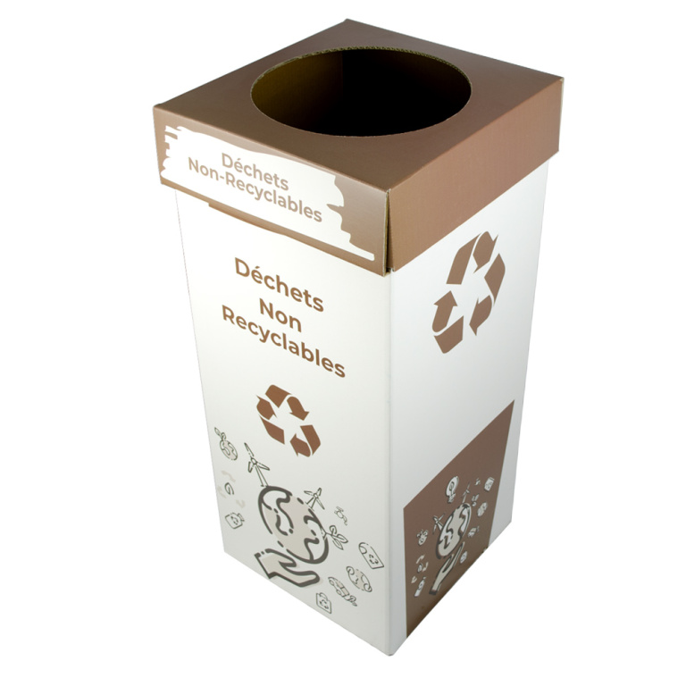 Conteneur Carton pour Tri Sélectif