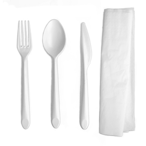 Kit 4en1, fourchette, couteau, papier, cuillère
